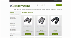 Desktop Screenshot of bigsupplyshop.com