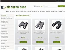 Tablet Screenshot of bigsupplyshop.com